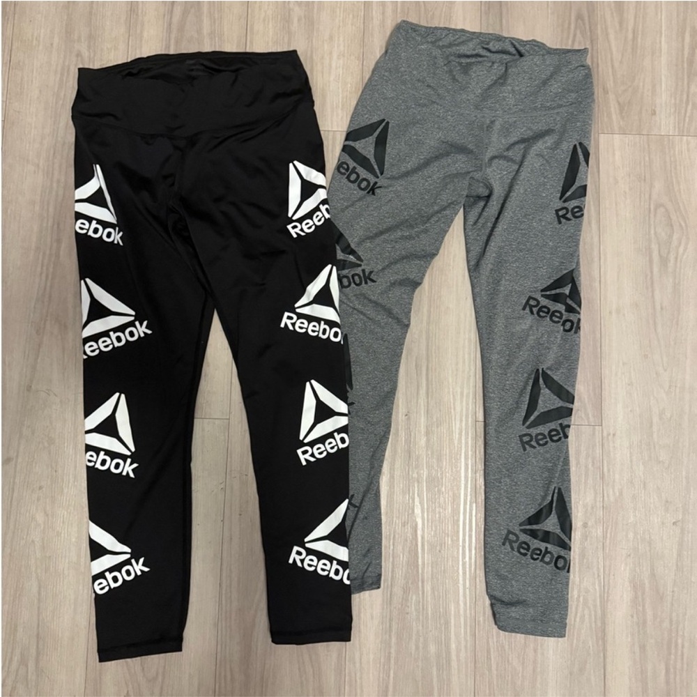 Reebok women’s black (M) Gray (S) leggings